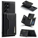 Magnetic Card Slot Case Samsung Galaxy S25 Ultra Sort