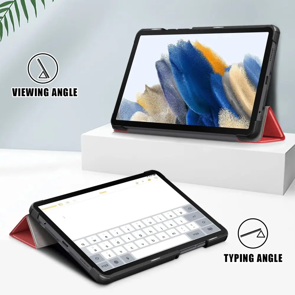 Fodral Tri-fold Samsung Galaxy Tab A11 Röd