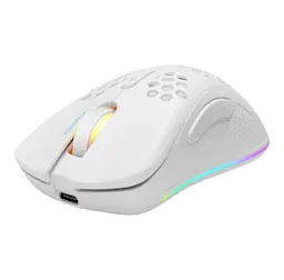 Langaton RGB ultrakevyt pelihiiri 4.800dpi WM80, Valkoinen