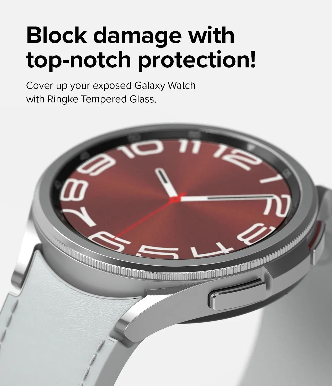 Screen Tempered Glass Samsung Galaxy Watch 6 Classic 47mm (4-pack)
