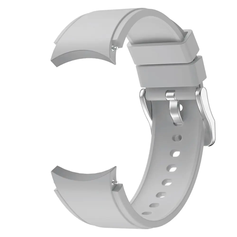 Full Fit Silikonarmband Samsung Galaxy Watch 7 44mm grå