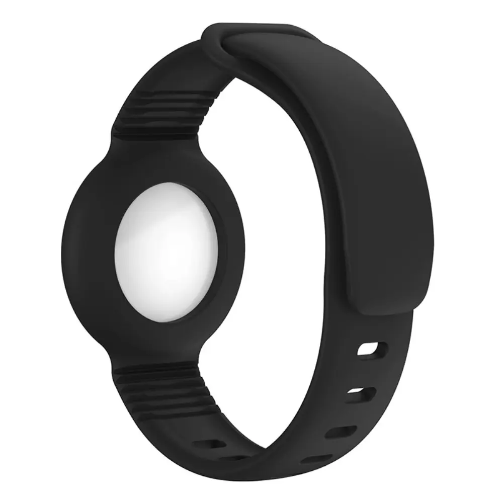 Silikonarmband Apple AirTag svart