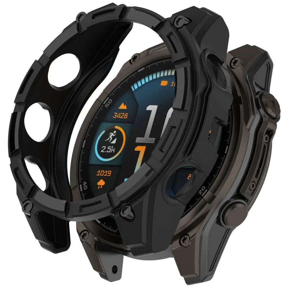 TPU Cover Garmin Tactix 8 51mm sort