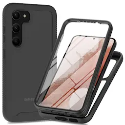 Full Protection Case Samsung Galaxy S23 Musta