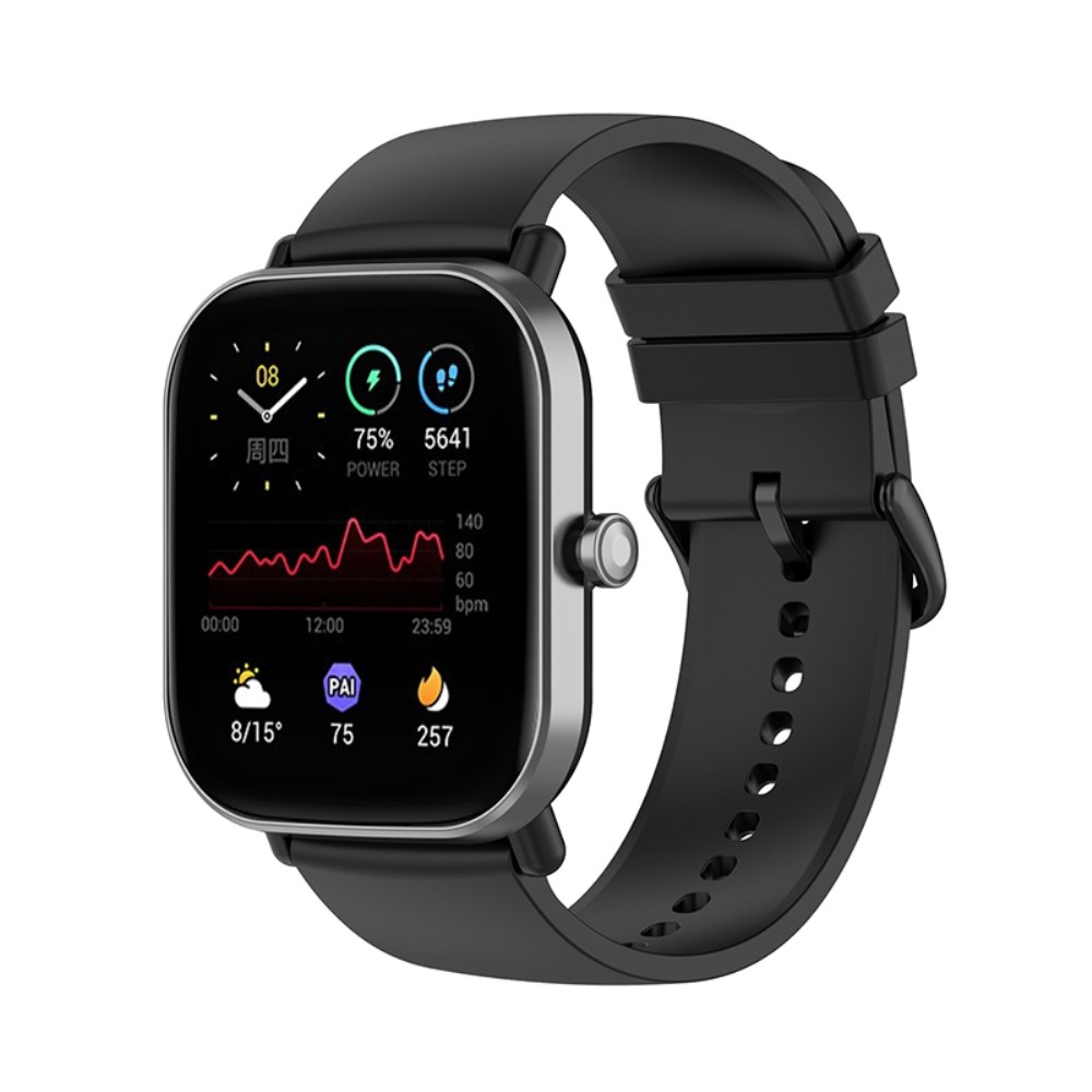 Garmin Venu Sq/Sq 2 Reim Silikon Svart - Sporty armbånd perfekt for treningen