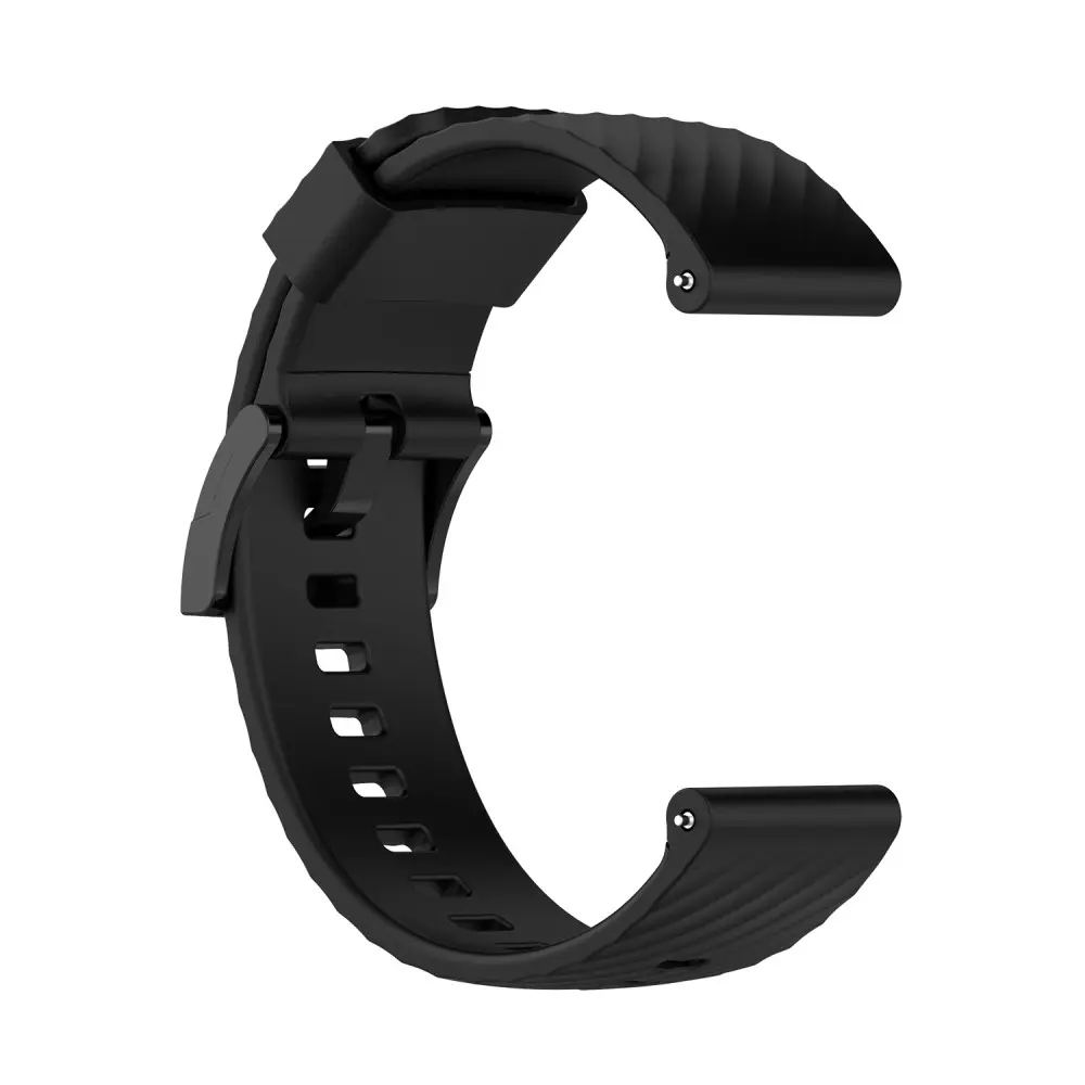 Silikonarmband  Suunto 9 Baro/Suunto 7/Suunto 9 Svart