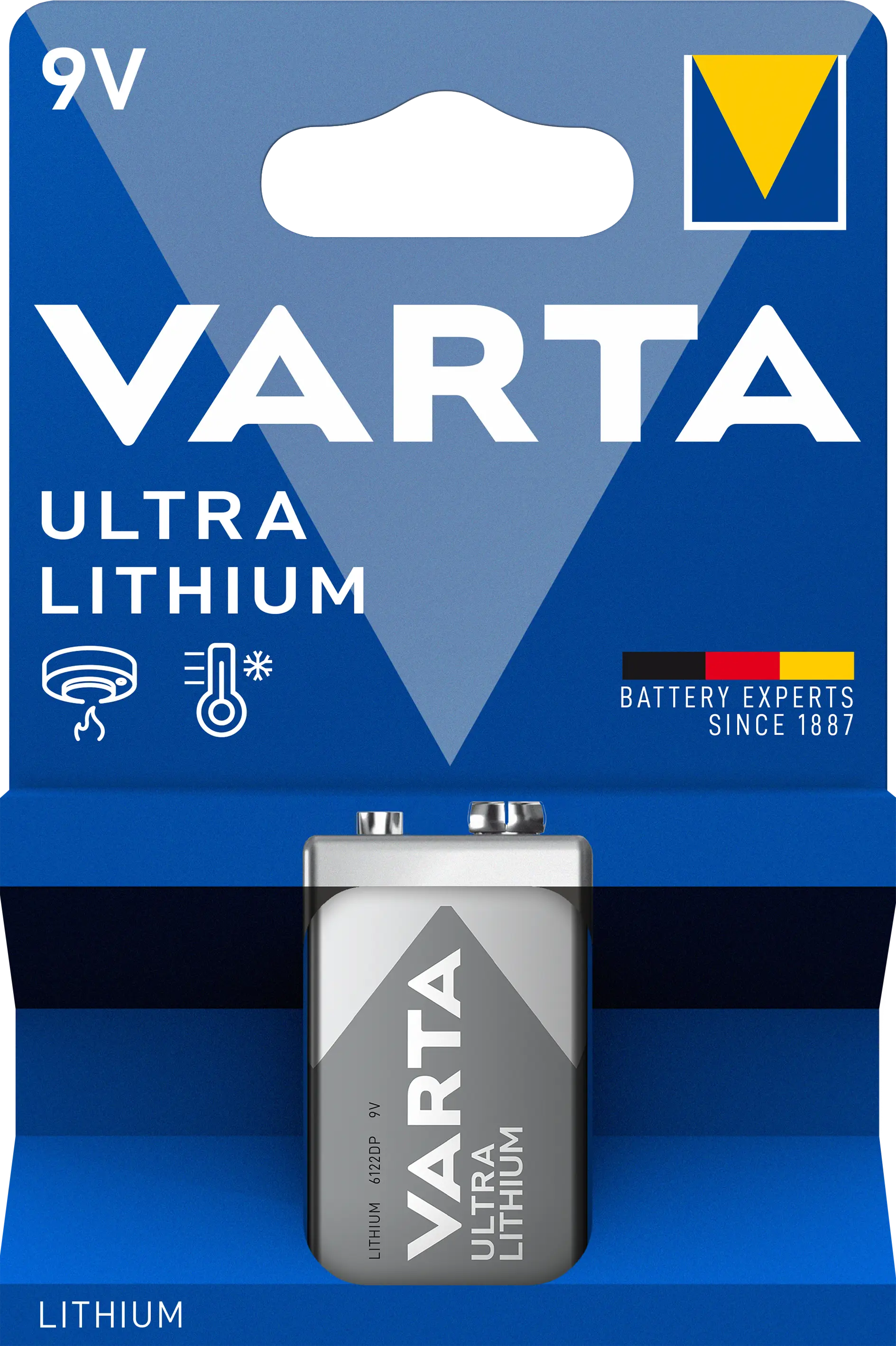 Ultra Lithium 9V-batteri