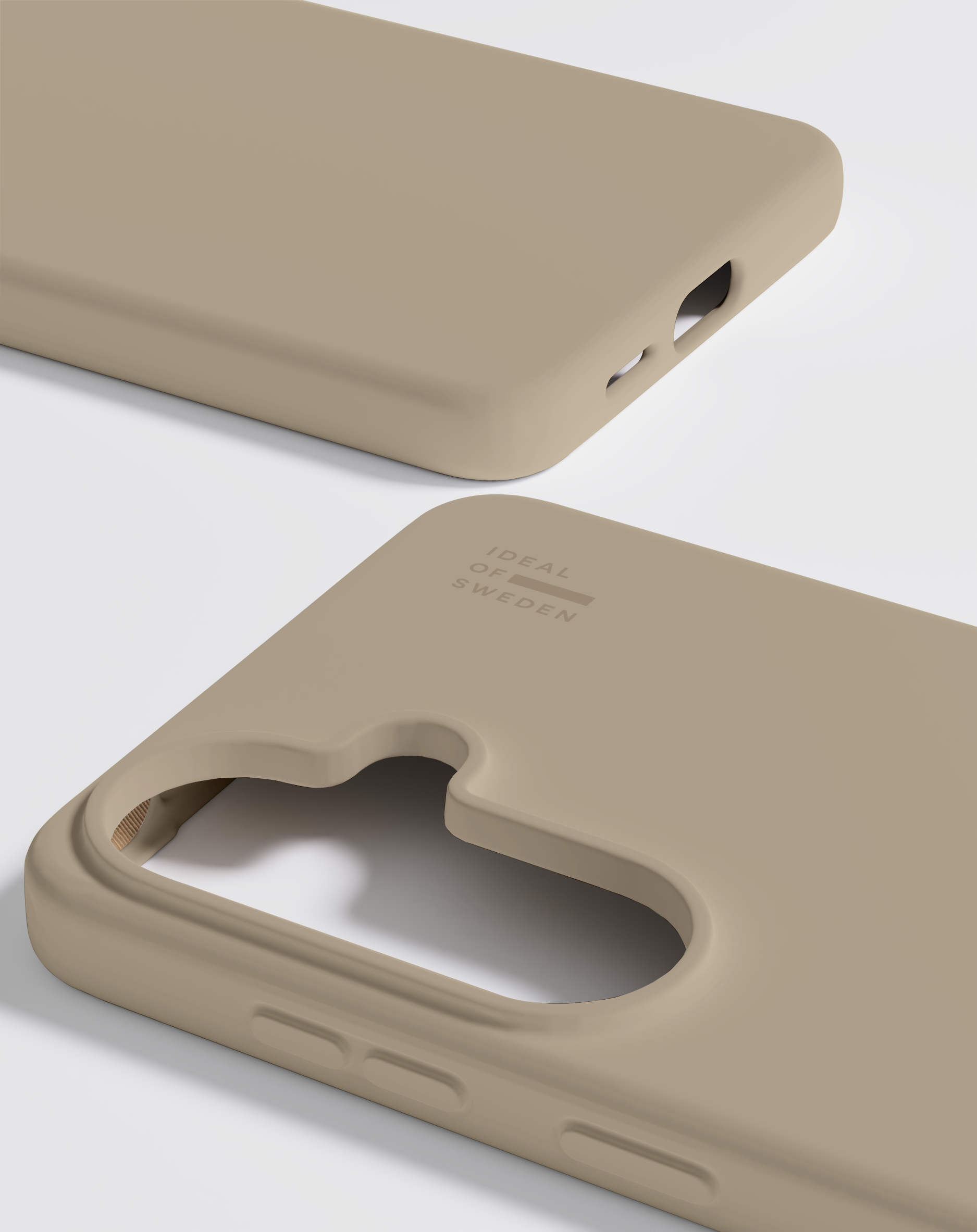 MagSafe Silicone Case Samsung Galaxy S26 Perfect Beige
