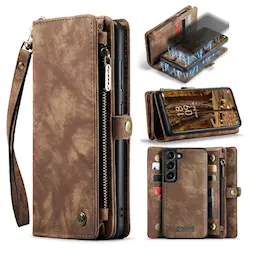 Multi-slot Mobiltaske Samsung Galaxy S23 Brun