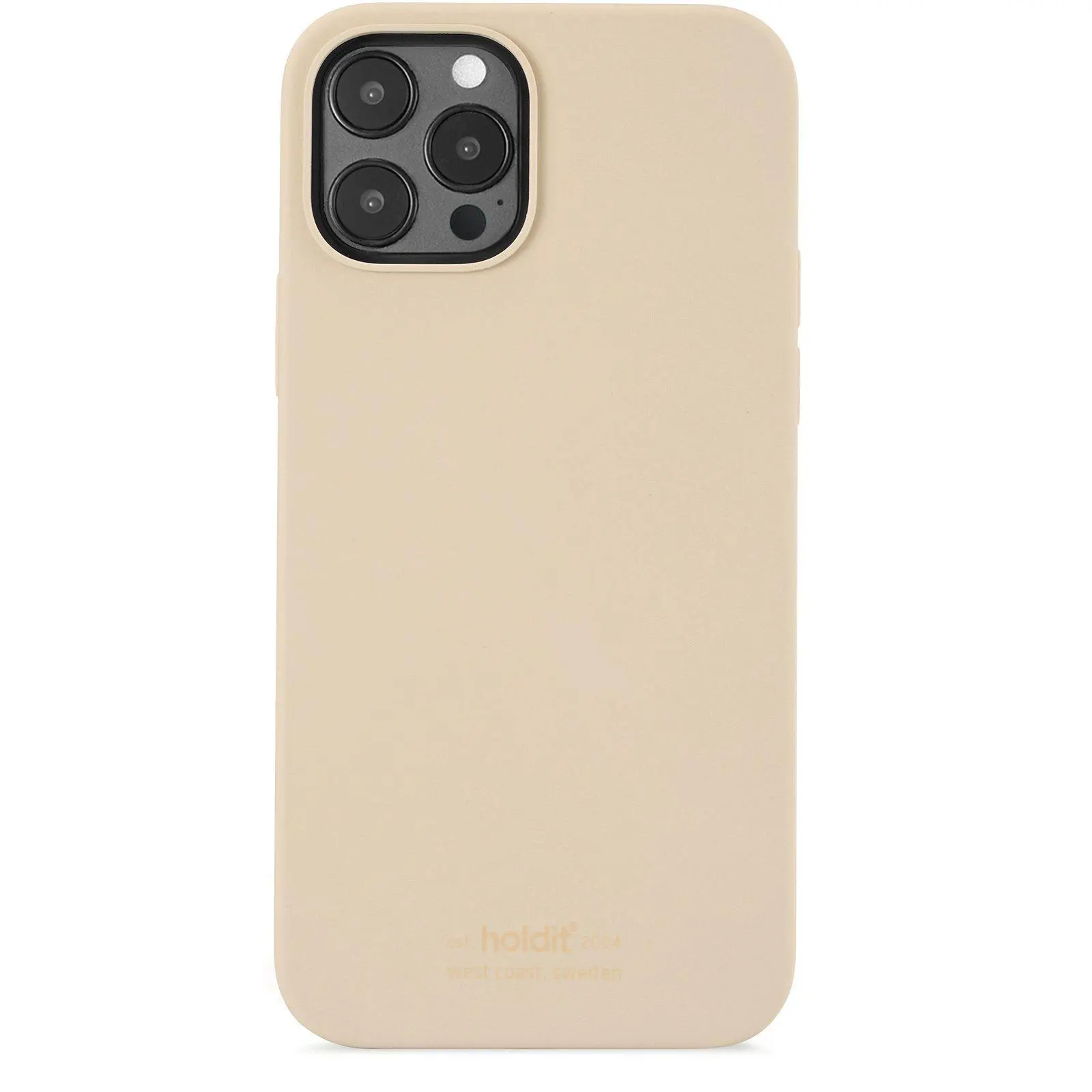 Silikonskal iPhone 12/iPhone 12 Pro Beige