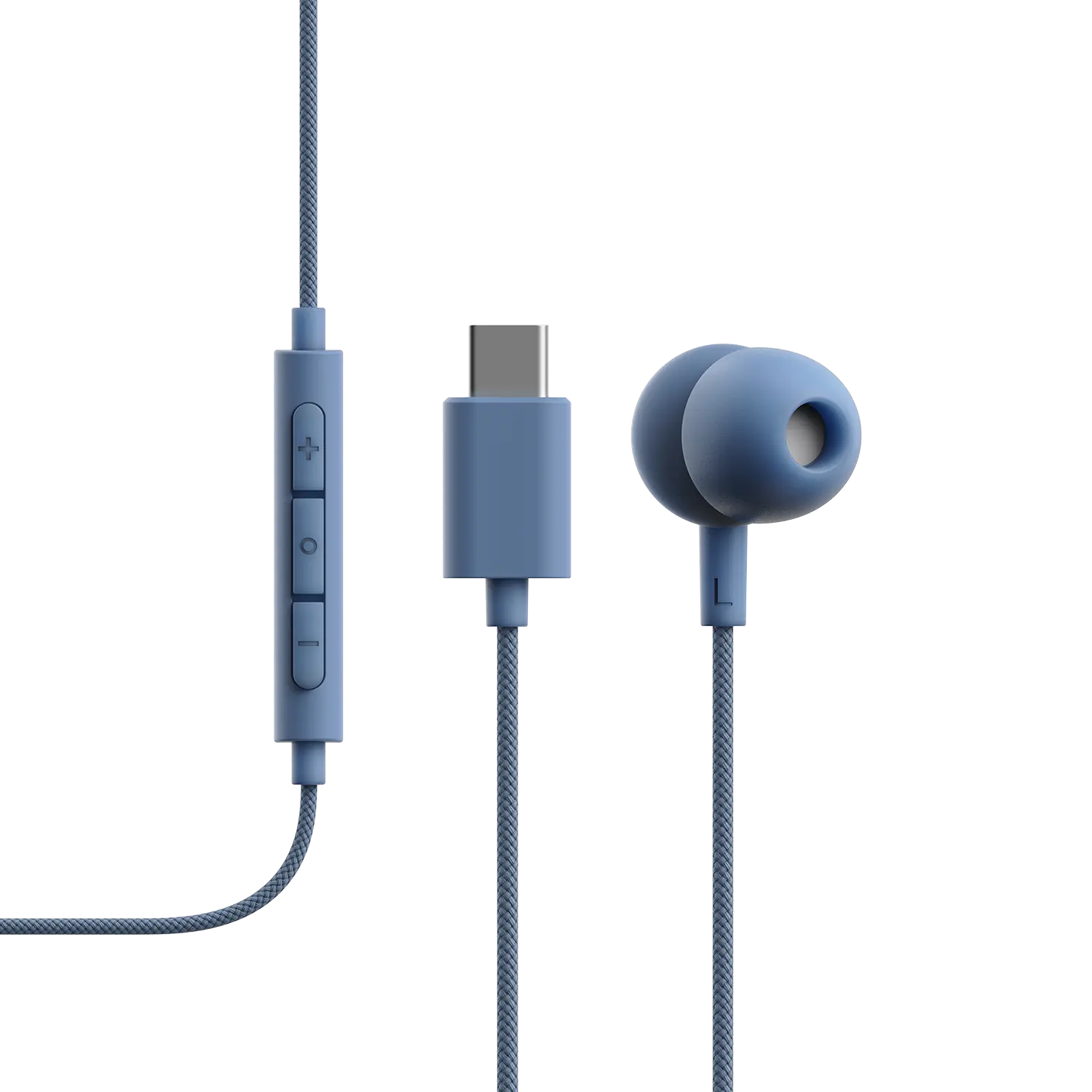 V3 Kablede hovedtelefoner USB-C Blå