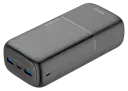Powerbank 27000 mAh USB-C + 2x USB-A PD 20W Svart