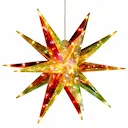 LED Julstjärna med pärlemoeffekt