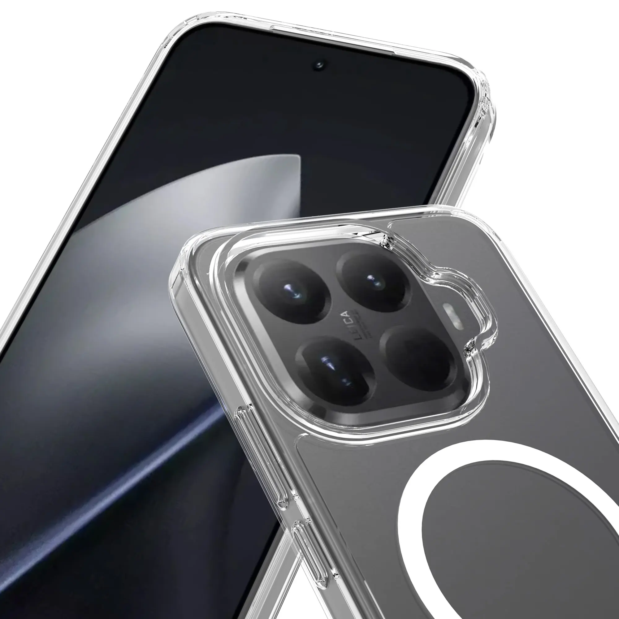 Hybridskal MagSafe Xiaomi 15T Pro Genomskinlig