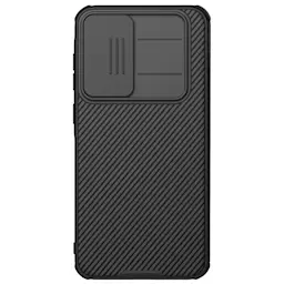 Samsung Galaxy A36 Cover med kamerabeskyttelse - CamShield, Sort