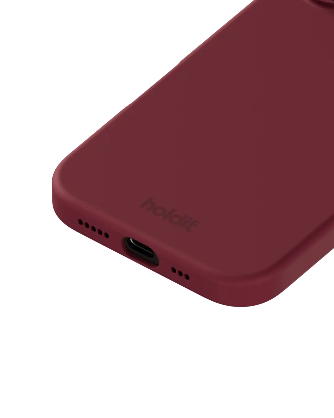 Silikonskal iPhone 16 Red Velvet