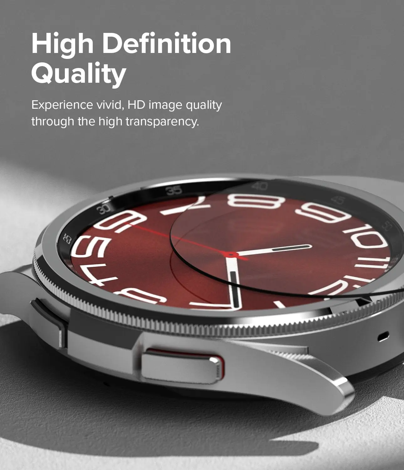 Screen Tempered Glass Samsung Galaxy Watch 6 Classic 47mm (4-pack)