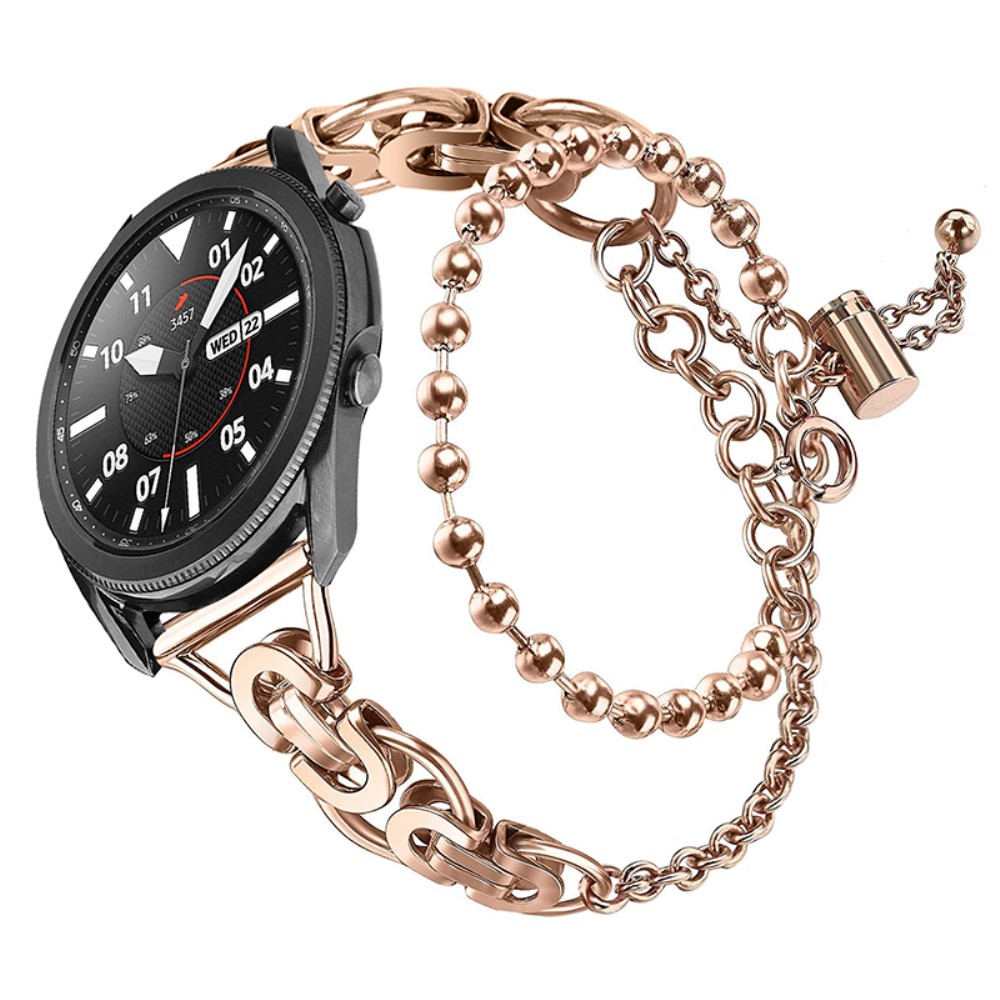 Garmin Venu Sq/Sq 2 Metal Reim med perler Rosegull