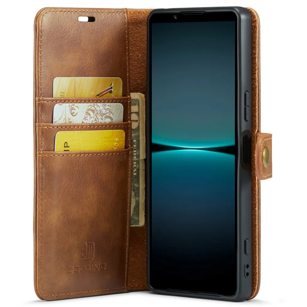Magnet Wallet Sony Xperia 1 VII Cognac