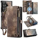 Multi-slot Suojakotelo Samsung Galaxy Z Fold 8 Ultra Ruskea