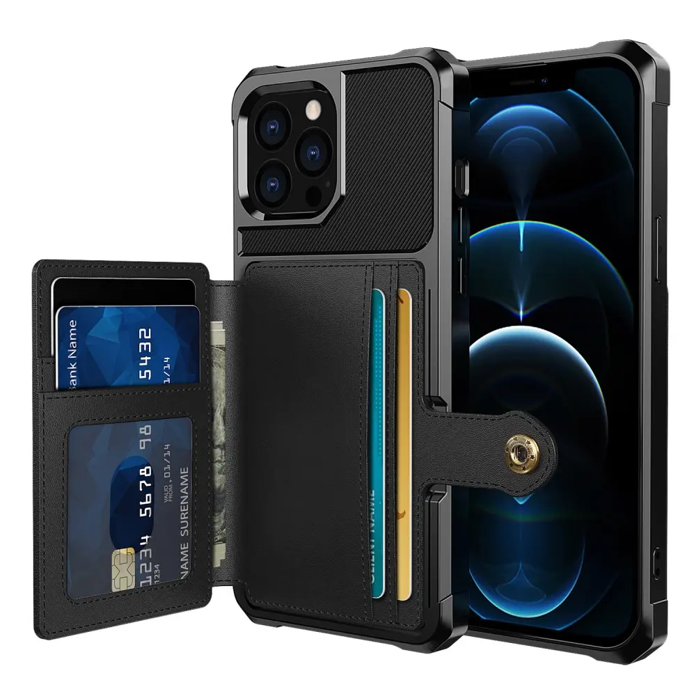 Tough Multi-slot Case iPhone 13 Pro Max Svart
