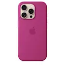 iPhone 16 Pro Silikonskal med MagSafe, Fuchsia
