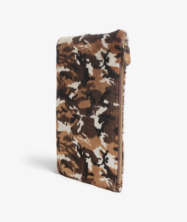 Small Clutch Pony Military White