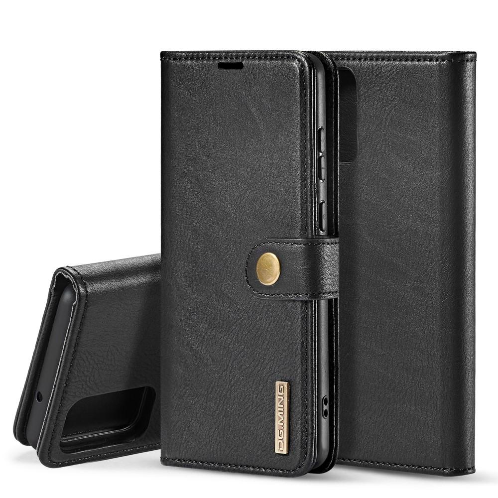 DG.MING Samsung Galaxy S20 Ultra Lommeboketui med avtakbart deksel, Black