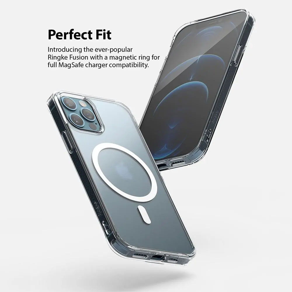 Fusion Magnetic Case iPhone 12/iPhone 12 Pro Matte Clear