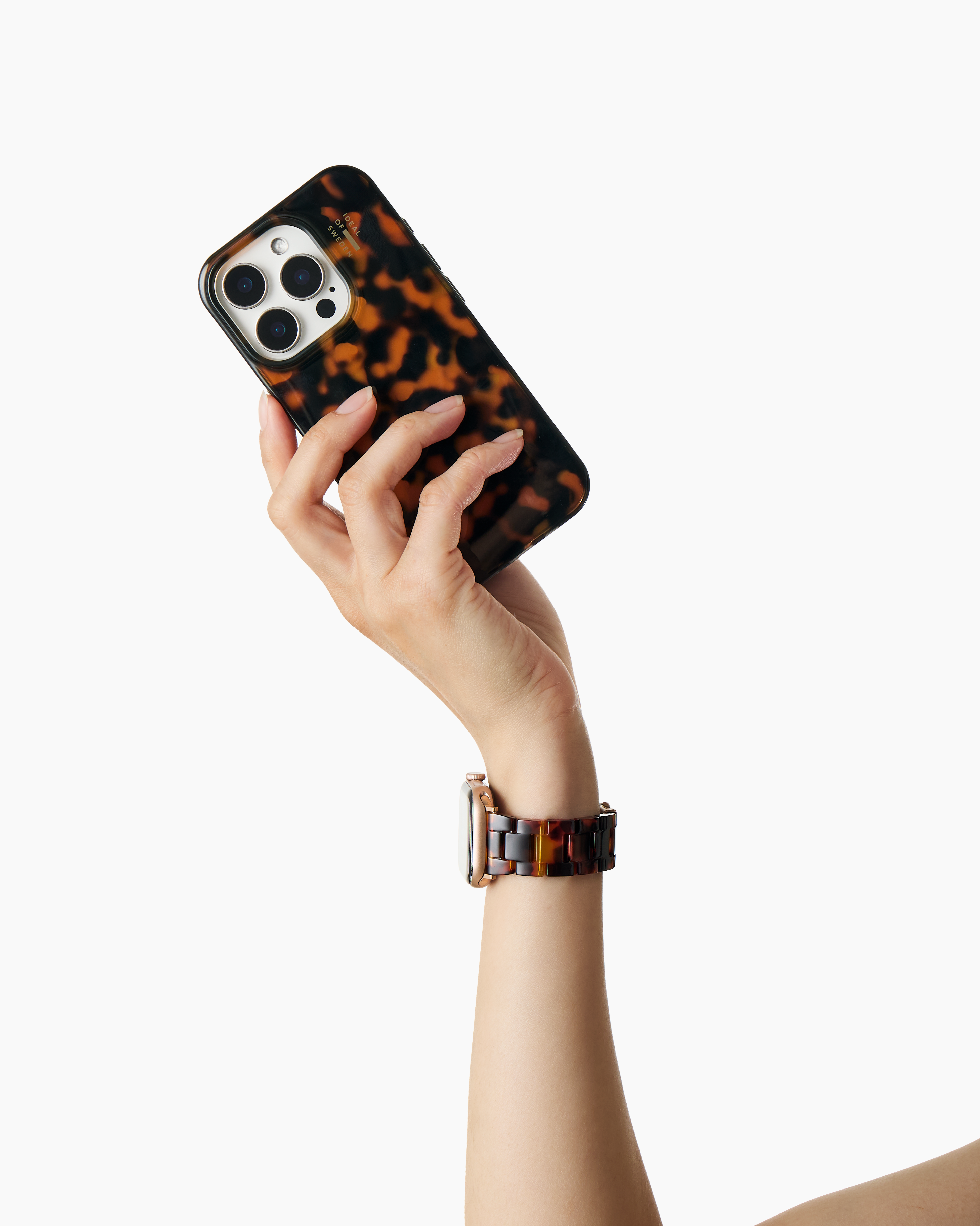 Resin Watch Band Apple Watch Series 8 45mm Tortoise