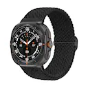 Samsung Galaxy Watch Ultra 2 (2026) Flätat Armband i resår, Svart