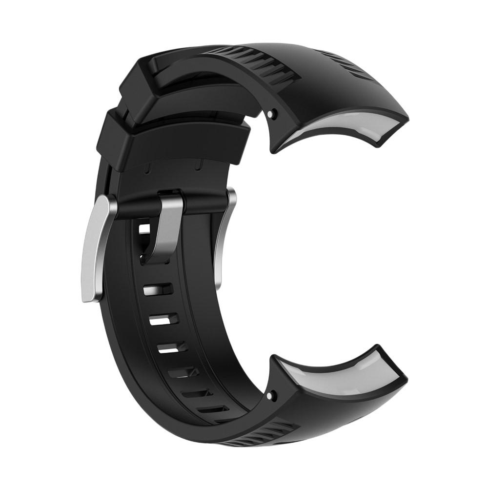Suunto 9 Baro/Suunto 7/Suunto 9 Reim Silikon Black - Sporty armbånd perfekt for treningen