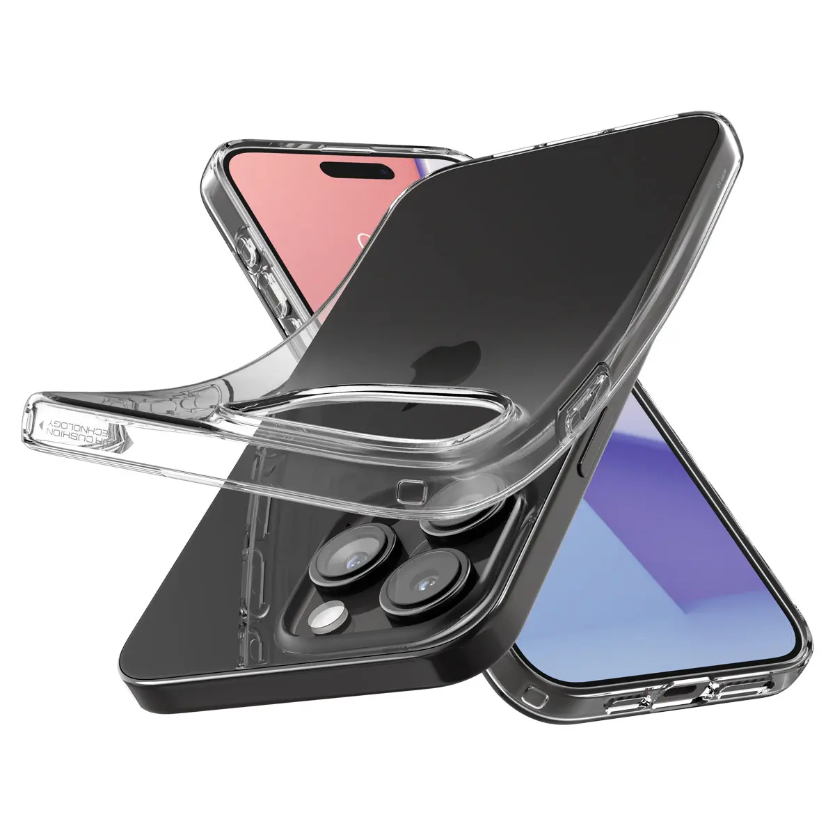 Case Liquid Crystal iPhone 15 Pro Crystal Clear