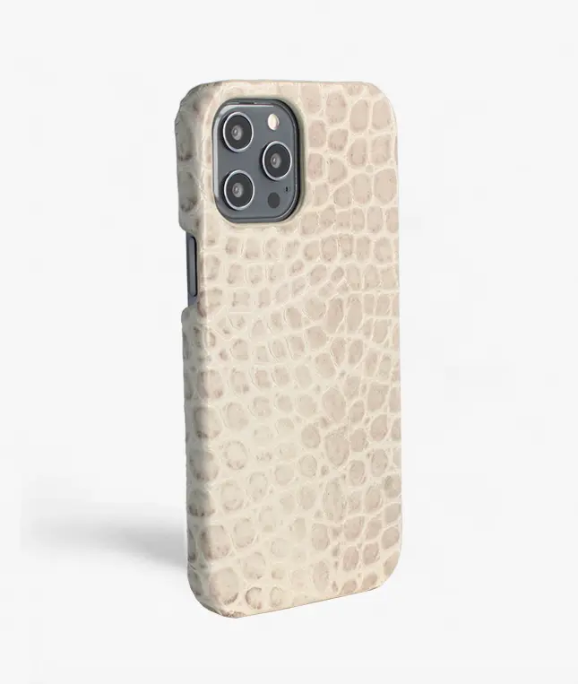Skal iPhone 12 Pro Max Croco Grey