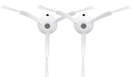 Sidebørster 2-pack  Roborock Q Revo S hvid