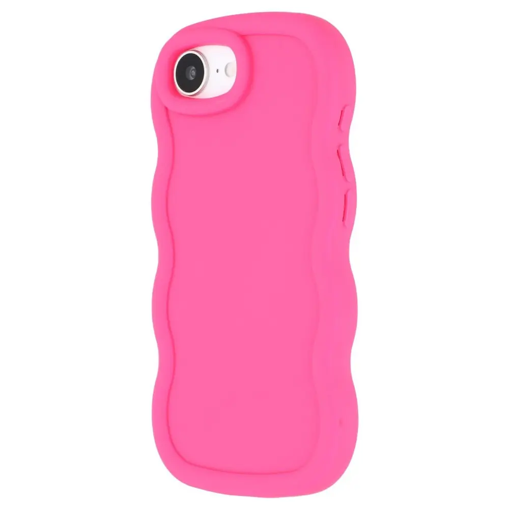 Wavy Edge TPU Skal iPhone 17e Rosa