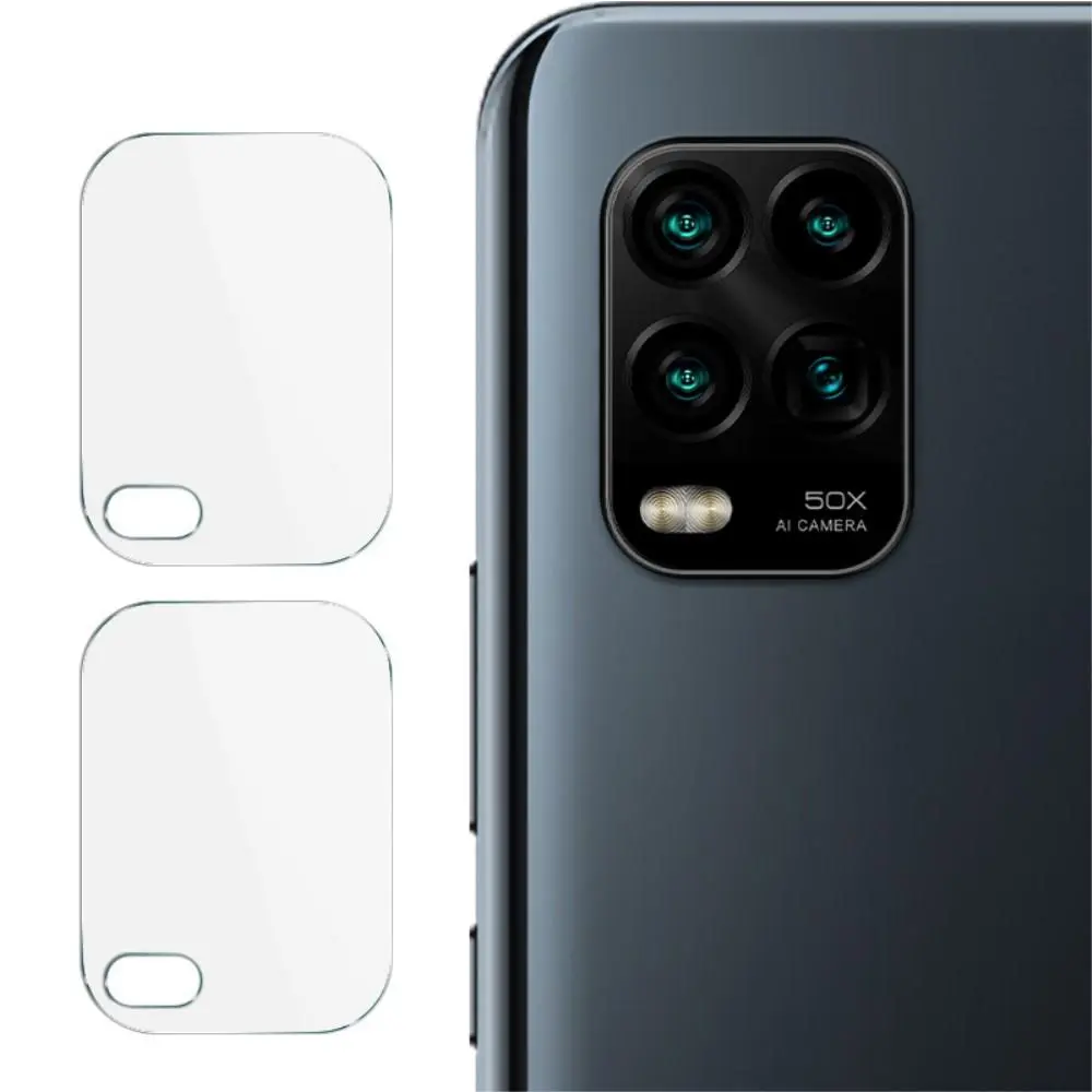 2-pak Hærdet Glas Linsebeskytter Xiaomi Mi 10 Lite Gennemsigtig