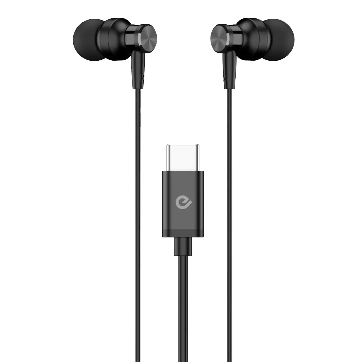 IX100 Kablede In-ear høretelefoner med mikrofon USB-C Sort
