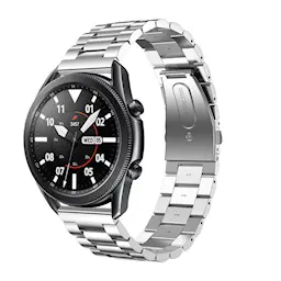 Samsung Galaxy Watch 4 40mm Stilrent länkarmband i metall, Silver