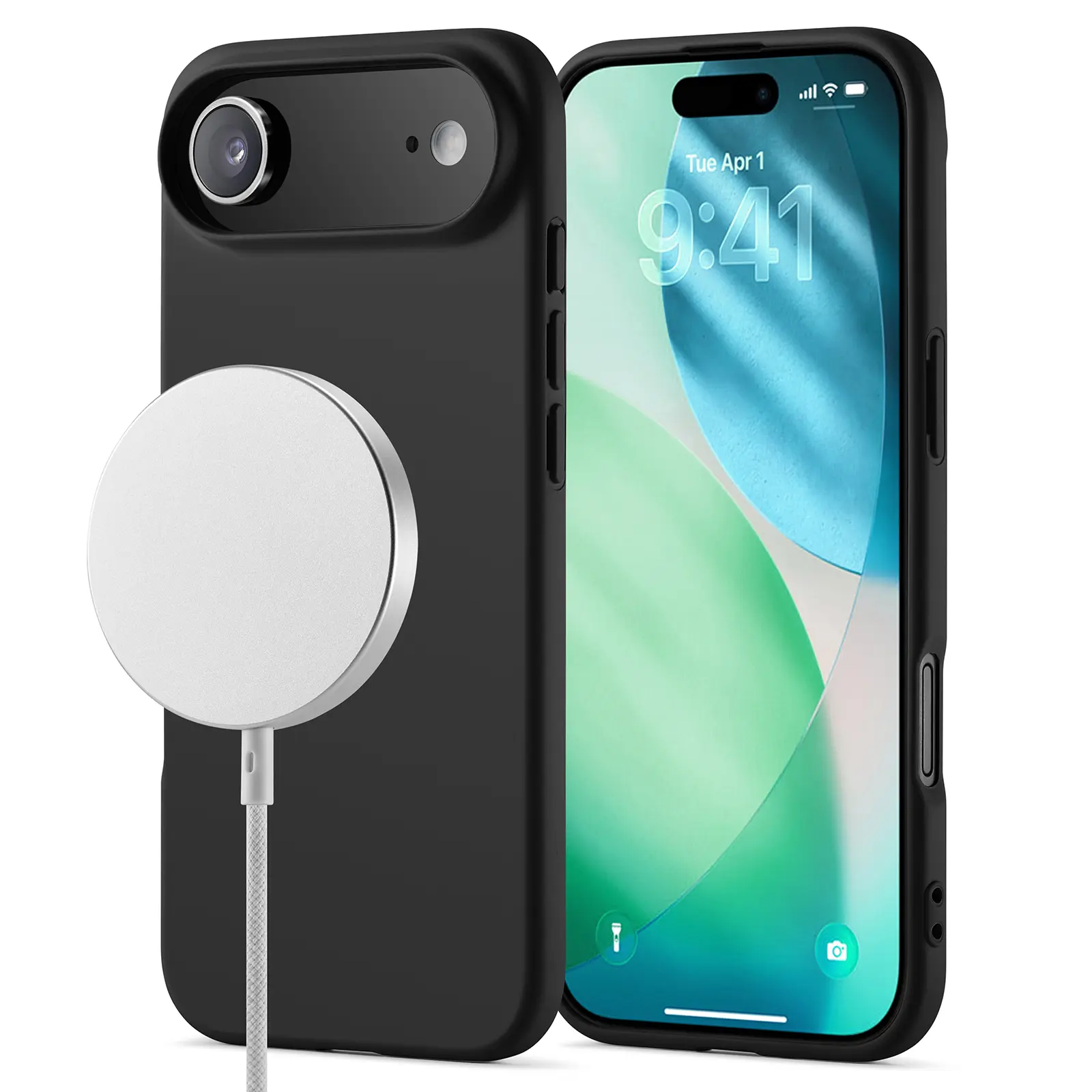 TPU Skal MagSafe iPhone Air Svart