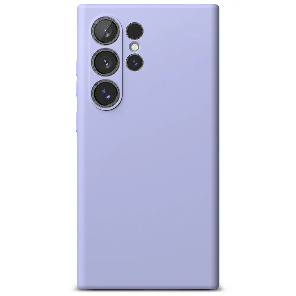 Silicone Magnetic Case Samsung Galaxy S24 Ultra Lavender