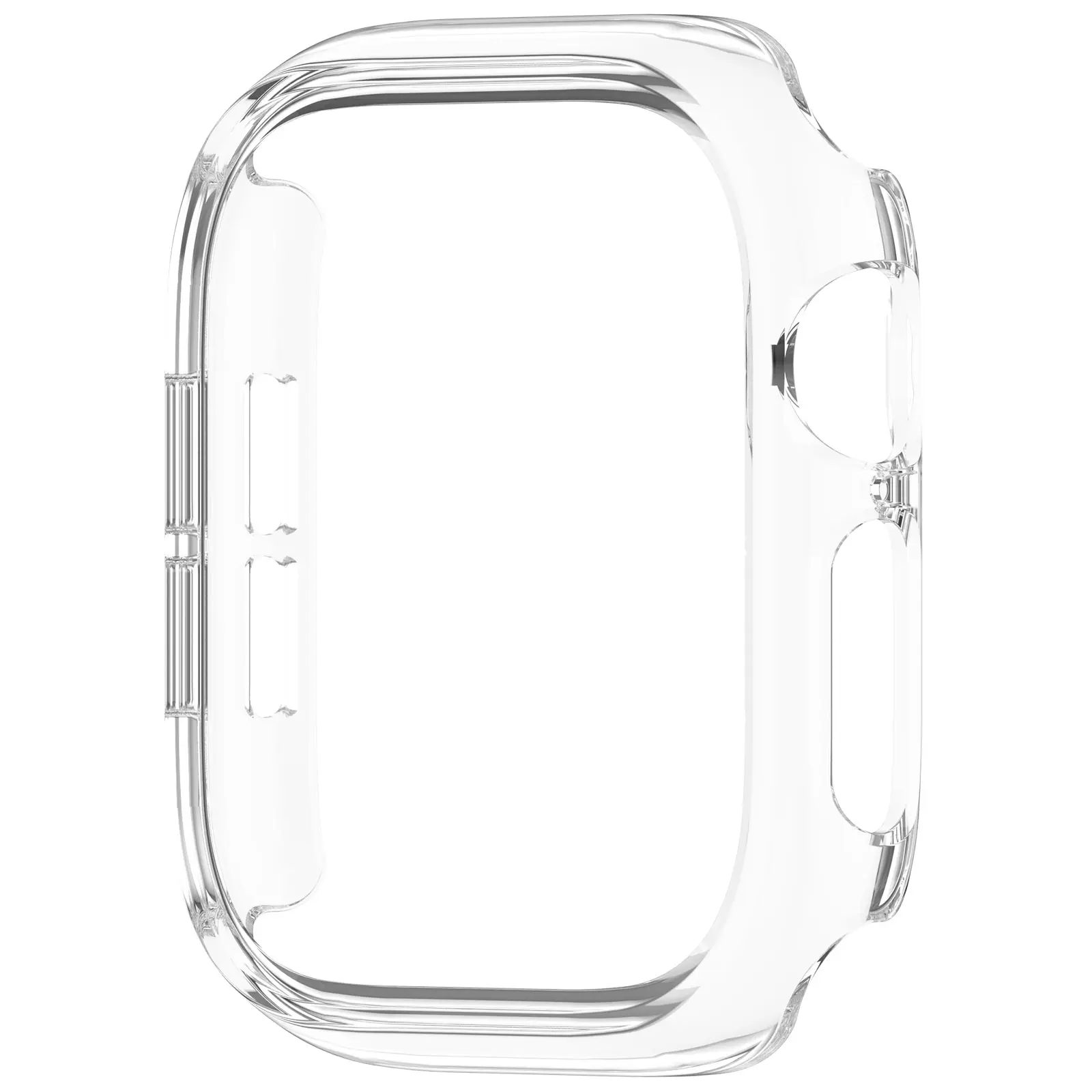 Hårdskal Apple Watch Series 12 43mm Genomskinlig