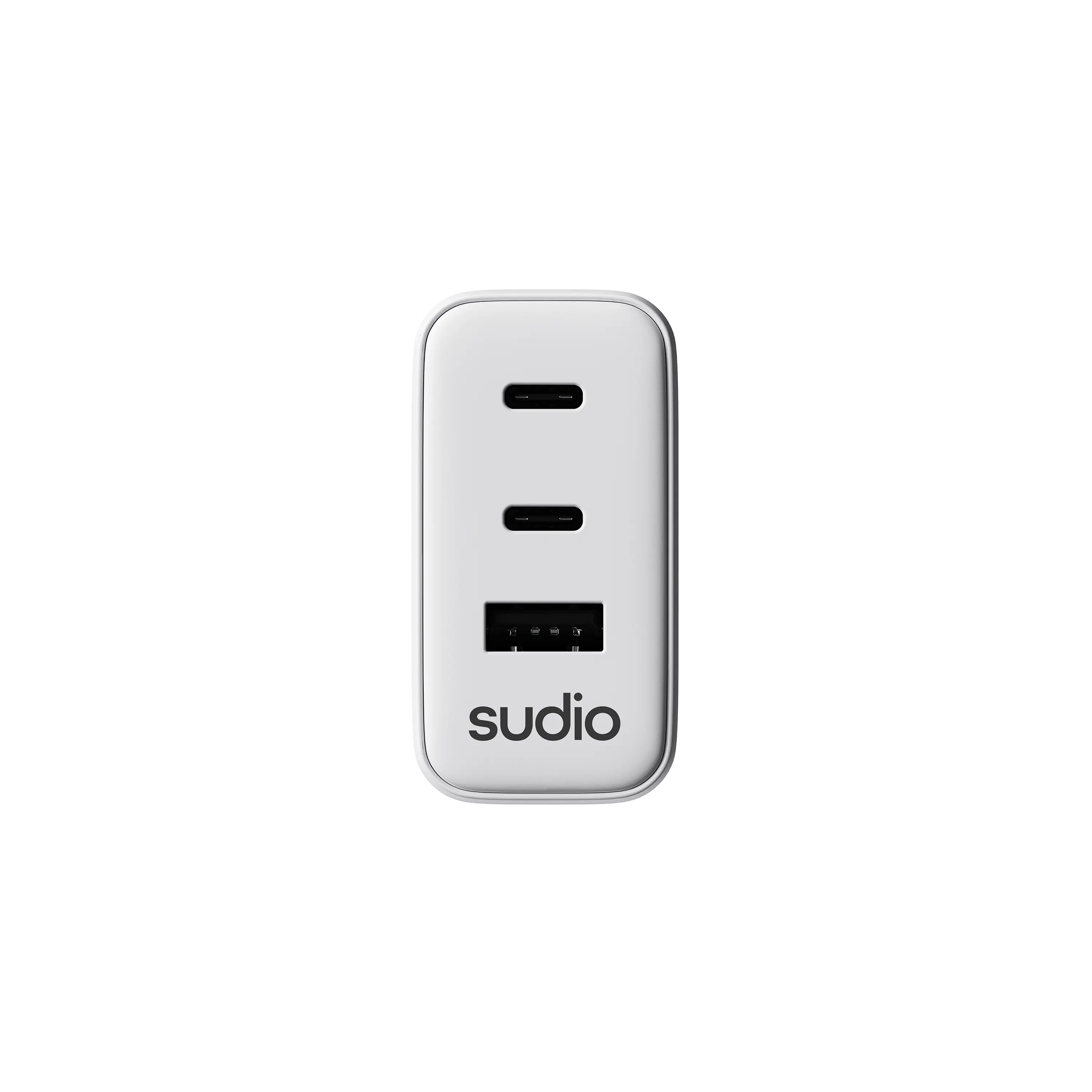 P3 Väggladdare 65W 2 x USB-C + USB-A Vit