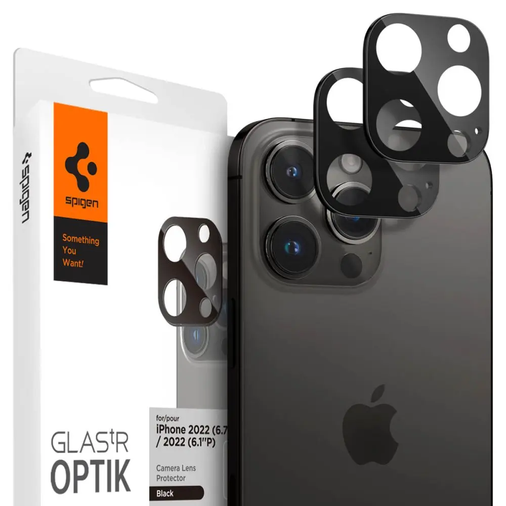 iPhone 16 Pro Max Optik Lens Protector Black (2-pack)