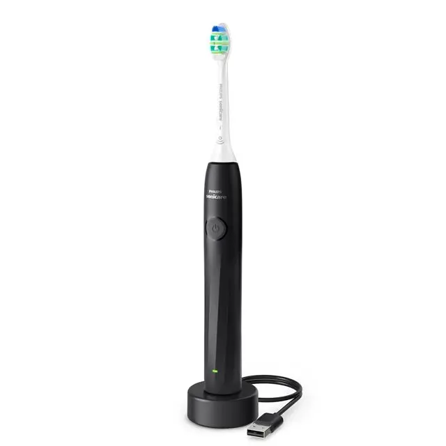 Sonicare 2100 Series Elektrisk Tannbørste HX4021/02, Svart