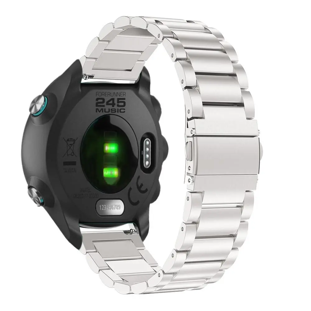 Metallarmband Garmin Forerunner 245 Silver