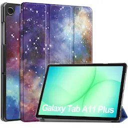 Kotelo Tri-fold Samsung Galaxy Tab A11 Plus Ulkoavaruus