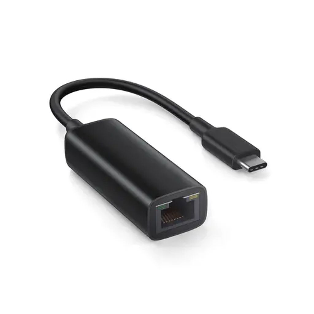 SiGN USB-C til Ethernet adapter, Svart