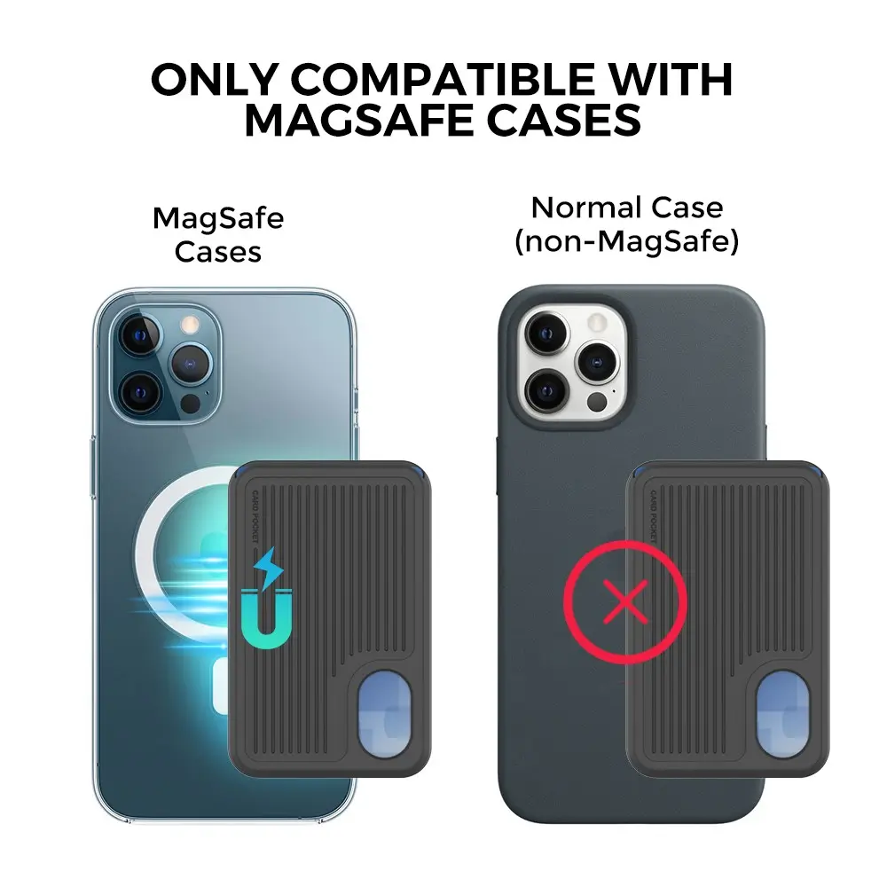 Korthållare MagSafe svart