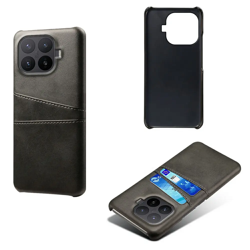 Card Slots Case Xiaomi 17T Pro Svart